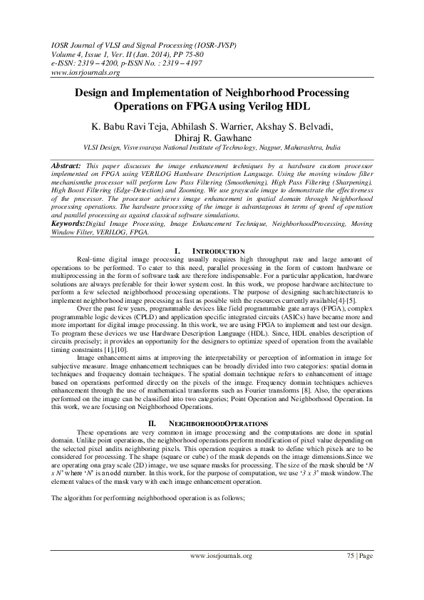 microprocessor design using verilog hdl pdf